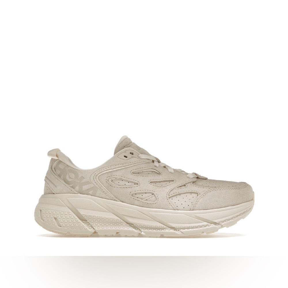 Hoka Clifton L Suede - Eggnog
